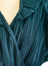 Krizia Pleated Architectural Top Top arcadeshops.com