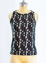 Fendi Logo Print Tank Top arcadeshops.com