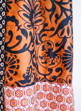 Jean Muir Indian Block Print Silk Dress Dress arcadeshops.com