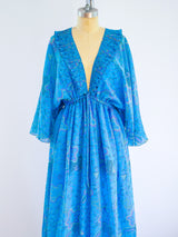 Zandra Rhodes Printed Caftan Dress arcadeshops.com