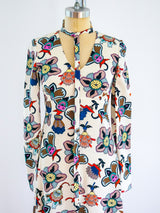 Valentino Floral Print Dress Dress arcadeshops.com