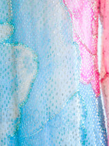 Hanae Mori Hand Painted Beaded Top Top arcadeshops.com