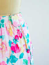 Chanel Quilted Floral Mini Skirt Dress arcadeshops.com