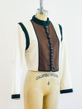 Yves Saint Laurent Cropped Jacket Top arcadeshops.com