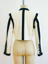 Yves Saint Laurent Cropped Jacket Top arcadeshops.com