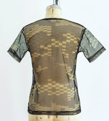 Comme des Garçons Digital Camo Mesh Tee Top arcadeshops.com