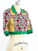 Undercover Cropped Jacket with Mesh Panels Top arcadeshops.com