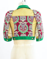 Undercover Cropped Jacket with Mesh Panels Top arcadeshops.com