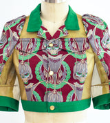 Undercover Cropped Jacket with Mesh Panels Top arcadeshops.com