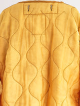Overdyed Peach Military Liner Jacket Top arcadeshops.com