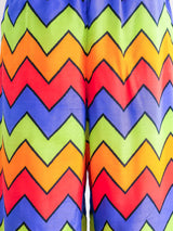 1980's Gucci Rainbow Sawtooth Pants Bottom arcadeshops.com