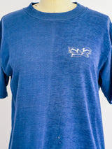 Year of the Dragon Indigo Tee T-shirt arcadeshops.com