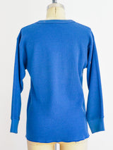 Harley Davidson Eagle Graphic Indigo Thermal T-shirt arcadeshops.com