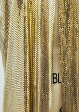 Goldtone Metal Mesh Vest Top arcadeshops.com