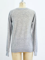 Harley Davidson Heather Grey Sweatshirt Top arcadeshops.com