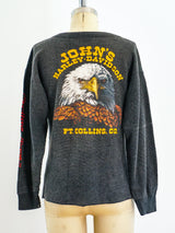 Harley Davidson Double Sided Graphic Thermal Top arcadeshops.com