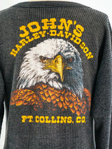 Harley Davidson Double Sided Graphic Thermal Top arcadeshops.com