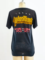 Judas Priest 1986 Tour Tee Top arcadeshops.com