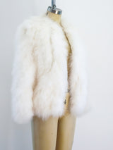 Marabou Feather Jacket Jacket arcadeshops.com