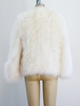 Marabou Feather Jacket Jacket arcadeshops.com