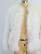Marabou Feather Jacket Jacket arcadeshops.com