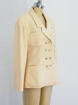 Chanel Double Breasted Boucle Jacket Jacket arcadeshops.com