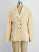 Chanel Double Breasted Boucle Jacket Jacket arcadeshops.com
