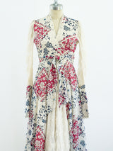 Gunne Sax Lace Sleeved Prairie Dress Dress arcadeshops.com