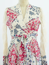 Gunne Sax Lace Sleeved Prairie Dress Dress arcadeshops.com