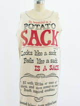 Potato Sack Novelty Dress Dress arcadeshops.com