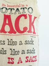 Potato Sack Novelty Dress Dress arcadeshops.com