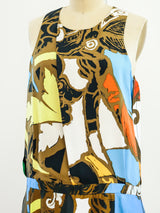 Balenciaga Graffiti Print Tank Dress Dress arcadeshops.com