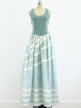 Geoffrey Beene Seafoam Gown Dress arcadeshops.com