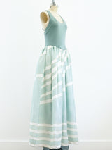Geoffrey Beene Seafoam Gown Dress arcadeshops.com