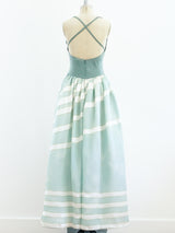 Geoffrey Beene Seafoam Gown Dress arcadeshops.com