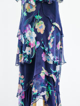 Holly's Harp Tiered Floral Dress Dress arcadeshops.com