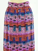 Givenchy Graphic Print Maxi Skirt Skirt arcadeshops.com