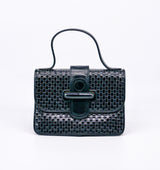 Fendi Woven Leather Top Handle Bag Accessory arcadeshops.com