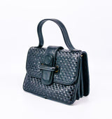 Fendi Woven Leather Top Handle Bag Accessory arcadeshops.com