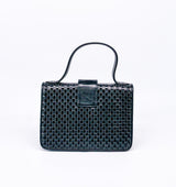 Fendi Woven Leather Top Handle Bag Accessory arcadeshops.com