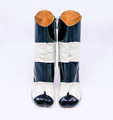 Margiela Striped Stiletto Tabi Boots, 36.5 Accessory arcadeshops.com