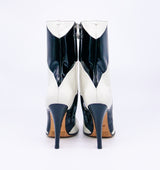 Margiela Striped Stiletto Tabi Boots, 36.5 Accessory arcadeshops.com