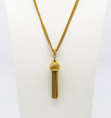 Chain Tassel Pendant Necklace Jewelry arcadeshops.com