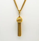 Chain Tassel Pendant Necklace Jewelry arcadeshops.com