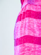 Richilene Pink Silk Maxi Dress Dress arcadeshops.com