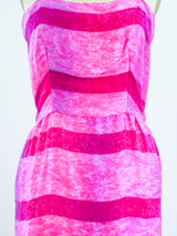 Richilene Pink Silk Maxi Dress Dress arcadeshops.com