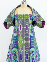 Issey Miyake Brocade Bubble Dress with Shrug Dress arcadeshops.com