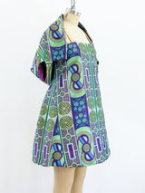 Issey Miyake Brocade Bubble Dress with Shrug Dress arcadeshops.com