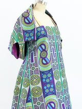 Issey Miyake Brocade Bubble Dress with Shrug Dress arcadeshops.com