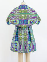 Issey Miyake Brocade Bubble Dress with Shrug Dress arcadeshops.com